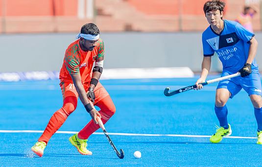 Bangladesh hockey team awaits real fight after loss to Korea